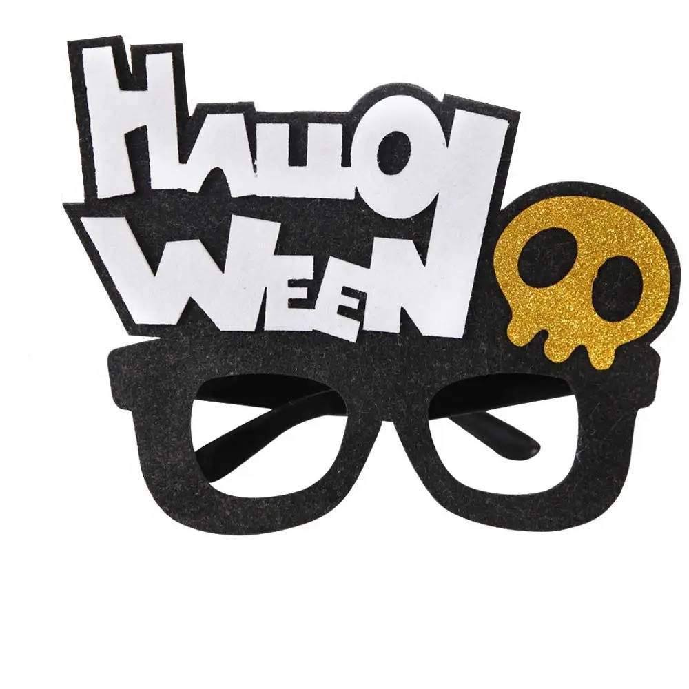 

Children Gift Party Decoration Cobweb Spider Skull Head Halloween Dress Up Pumpkin Halloween Decoration Glasses Ghost