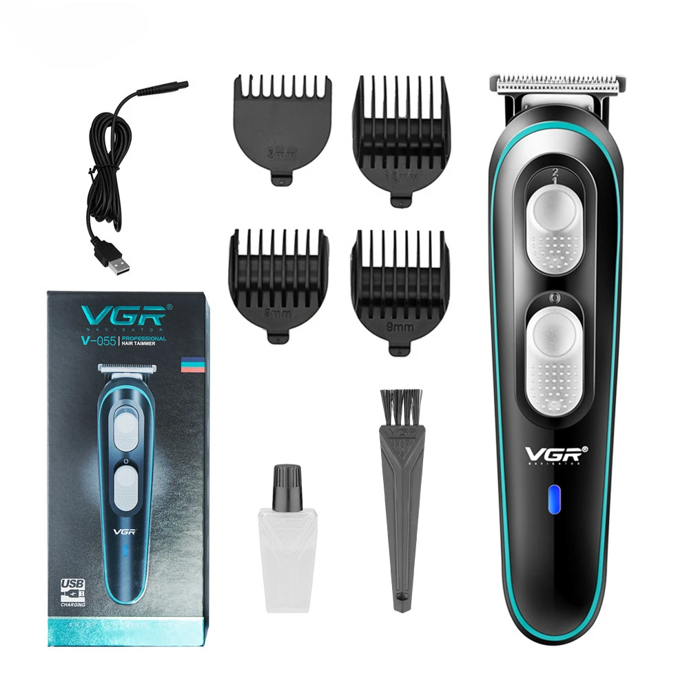 

Электрическая машинка для стрижки волос VGR055 USB аккумуляторная мужская машинка для стрижки волос парикмахерские ножницы
