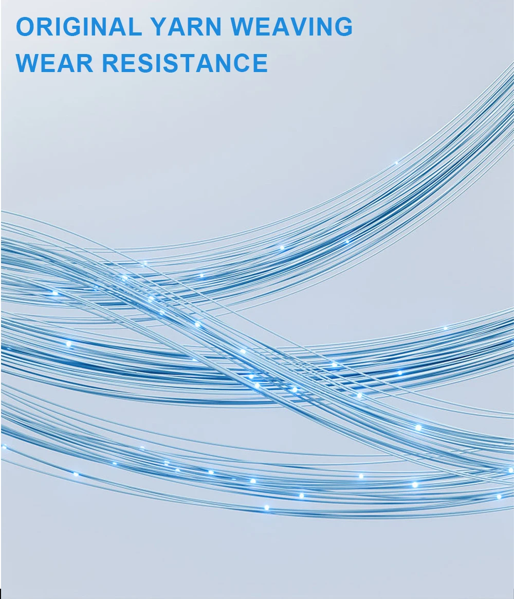 FTK PE X4/X8 Karpfen-Angelschnur 300/500m 4/8 Stränge Geflochtene Extrem Starke Verschleißfeste Multifilament Meeres-Salzwasser-Schnur – Detail 6