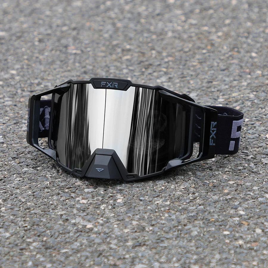 FXR Motorradbrille, beschlagfrei, staubdicht, winddicht, Schutzbrille für Motocross, Offroad-Rennen, Mountainbike, Skifahren, Sport