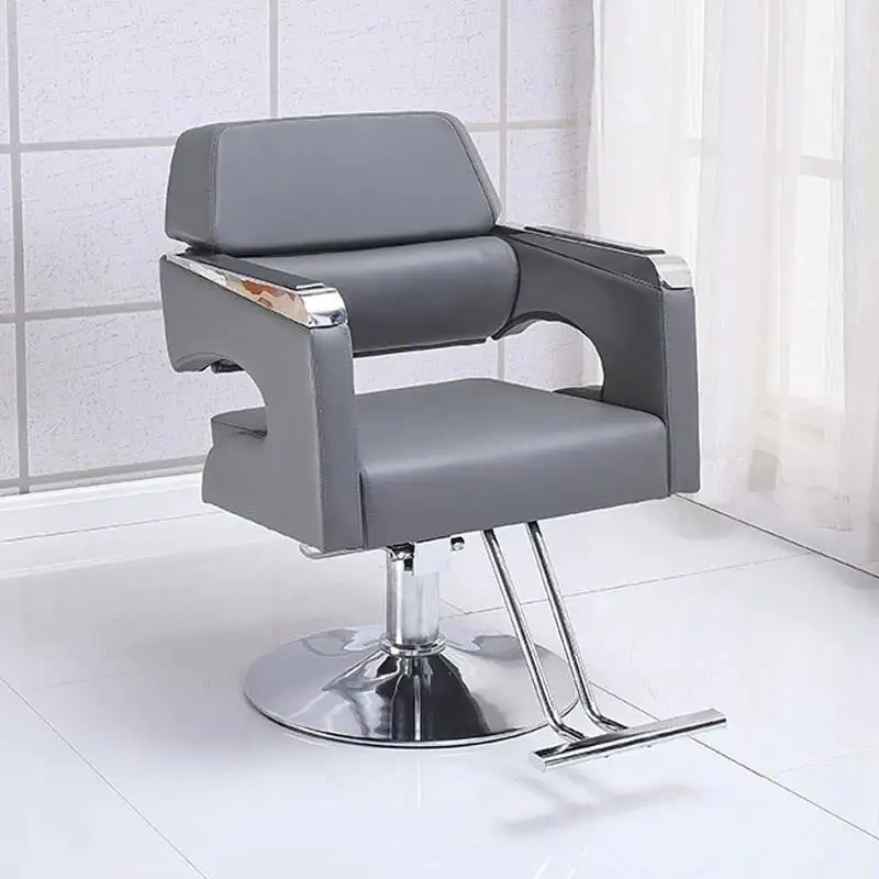 

Adjustable Stool Barber Chair Shampoo Trolley High Styling Barber Chair Recliner Luxury Silla De Barbero Garden Furnitures