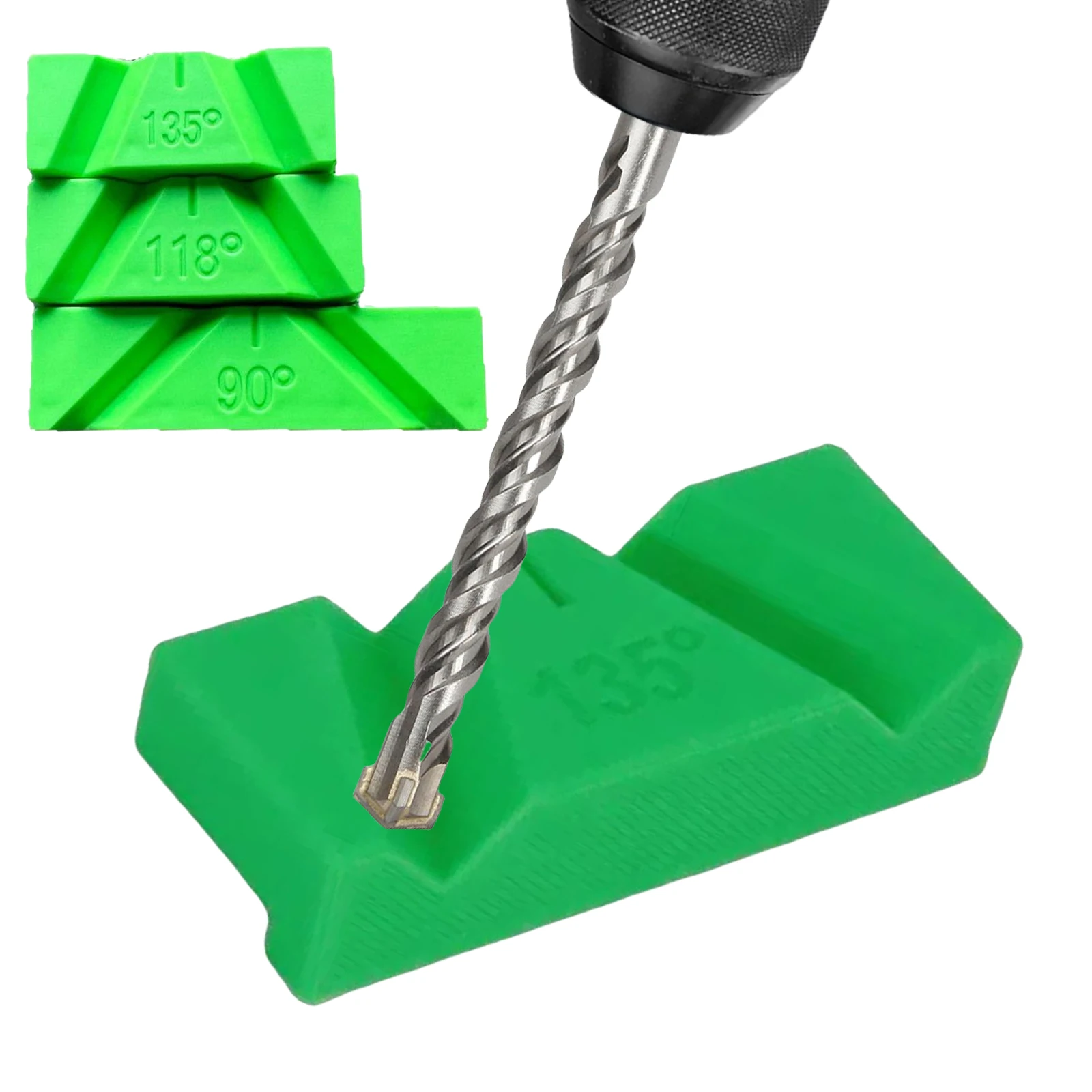 90°/118°/135° Drill Sharpener Grinding Tool Angle Grinder Auxiliary Tool Bench Grinder Drill Jig for DIY Sharpening Maintenance