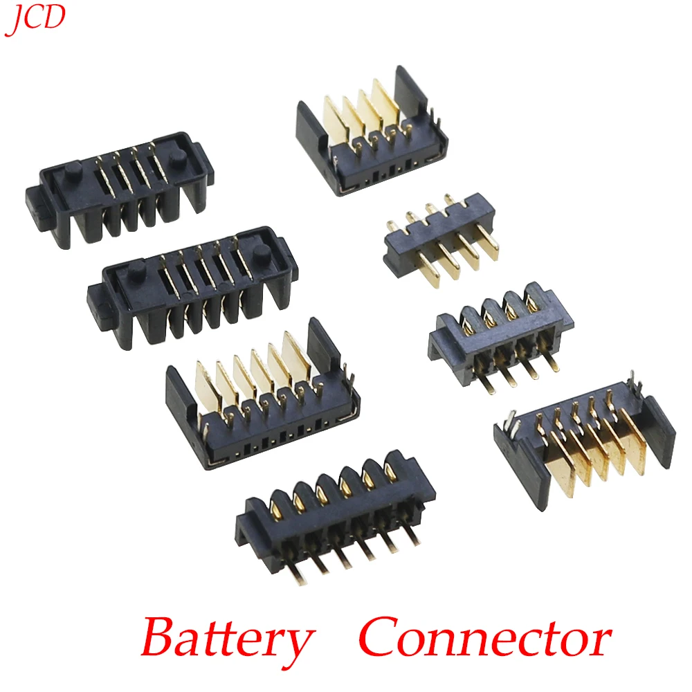 1PCS 4/5/6/7/8/9/10Pin Laptop Battery Connector Pitch 2.0/2.54mm Holder Clip Slot Contact Male and Female plug