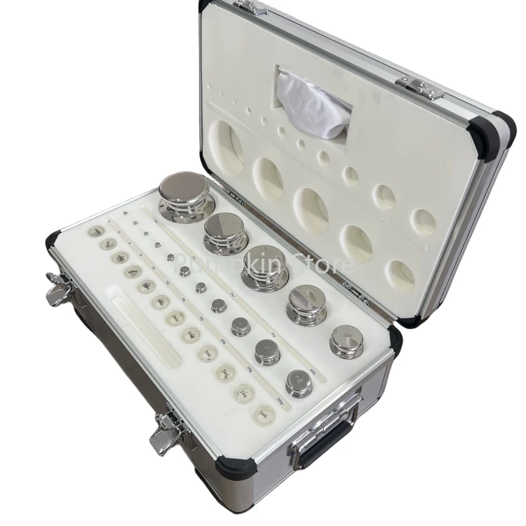 Veidt pesaje OIML E1 E2 F1 F2 M1 1mg-2kg peso conjunto calibración peso Pesas patrón Banco De Presion Para Manometroo