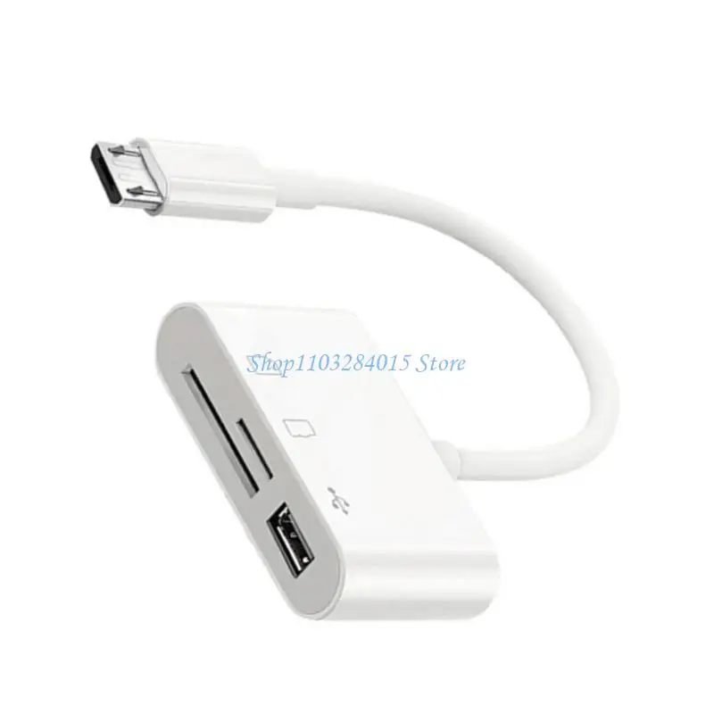 R6FF USB C a Adapter Reader per schede memoria per trasferimento rapido File Accesso a file accesso per periferiche USB