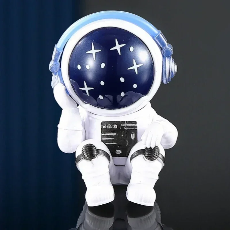 1 set of astronaut figurines, spaceman space theme, children's gift toys, creative desktop home decoration, set of 3 pieces