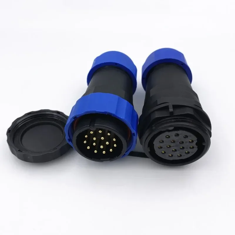 1 مجموعة لرسو السفن SP28 مقاوم للماء 2 3 4 5 6 7 9 12 14 16 19 22 24 26 دبوس موصل الطيران IP68 28 مللي متر ذكر التوصيل ومقبس أنثى #4