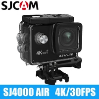 SJCAM Action Camera SJ4000 AIR 4K 30PFS 1080P 4x Zoom WIFI Sports Video Action Cameras Motorcycle Bicycle Helmet Waterproof Cam