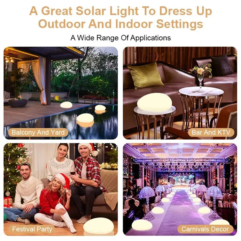 Lámpara LED alimentada por energía Solar IP65, iluminación impermeable personalizada, multifuncional, portátil, para exteriores, Patio, jardín,