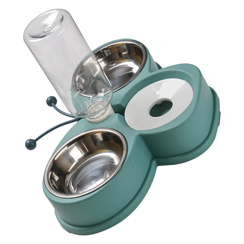 

Automatic Pet Feeder Waterer Durable PP PET Stainless Steel Dog Cat Rabbit Food Water Dispenser Self Filling Bowls Travel