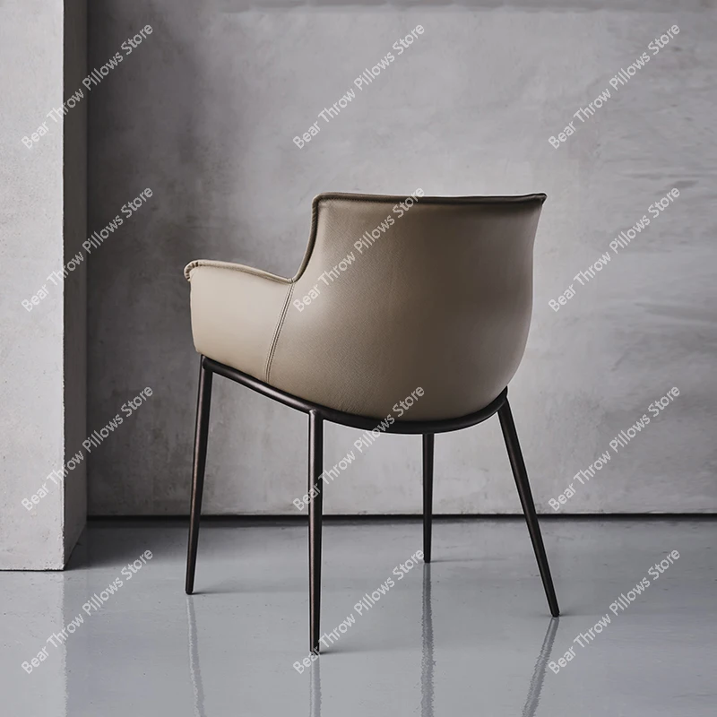 Modern Nordic Ergonomic Chair Armchair Living Room Dressing Table Dining Designer Makeup  Vanity Fashion Cadeiras Furniture