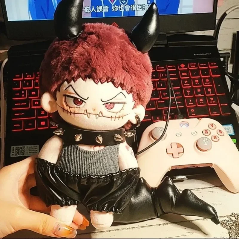 20 centimetri Gioco di Ruolo Attributo Mostro Sveglio Bel Ragazzo Morbido Peluche Corpo della Bambola Del Fumetto Vestire Peluche Bambole Regalo di Natale di Halloween