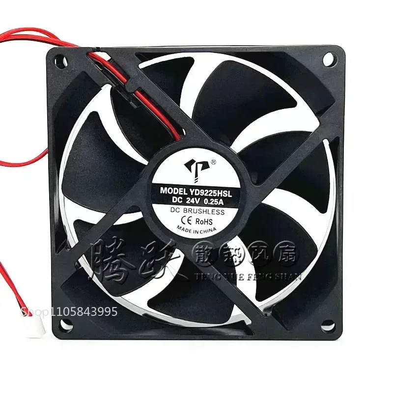 for Yida YD9225HSL 9025 24V 0.25A 9CM Large Air Volume Electric Welding Machine Inverter Cooling Fan