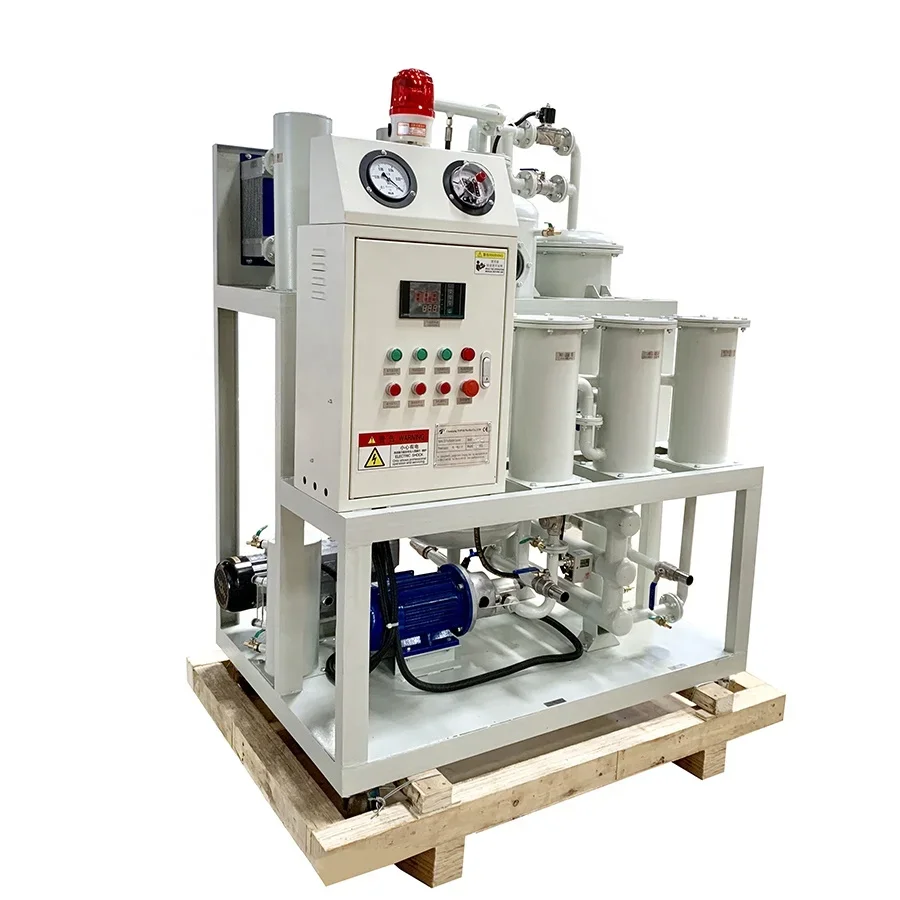 

600L/H Lubricating Oil Recycling Machine/Engine Oil Purifier