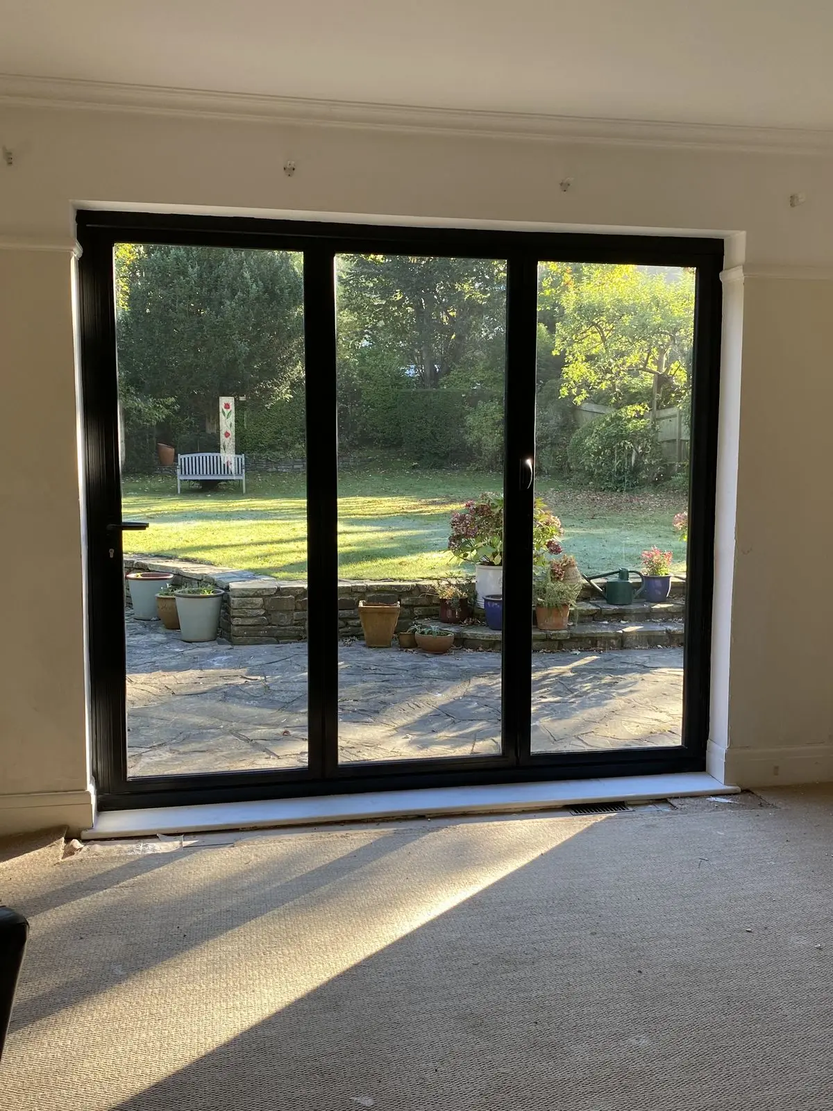 Custom Size Accordion Door for Kitchen Garden Balcony Decoration Bi Fold Door Thermal Break Aluminum Folding Doors for Veranda