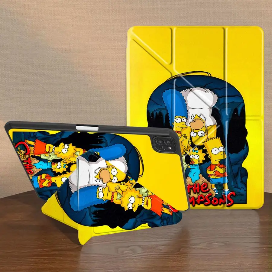 Homers Jay S-Simpsons With Pen Slot Cover Tablet Case For iPad Air 8 M2 M3 3 Pro M4 13 2025 2026 Mini 7 6 5 12th 9th 11th 10th