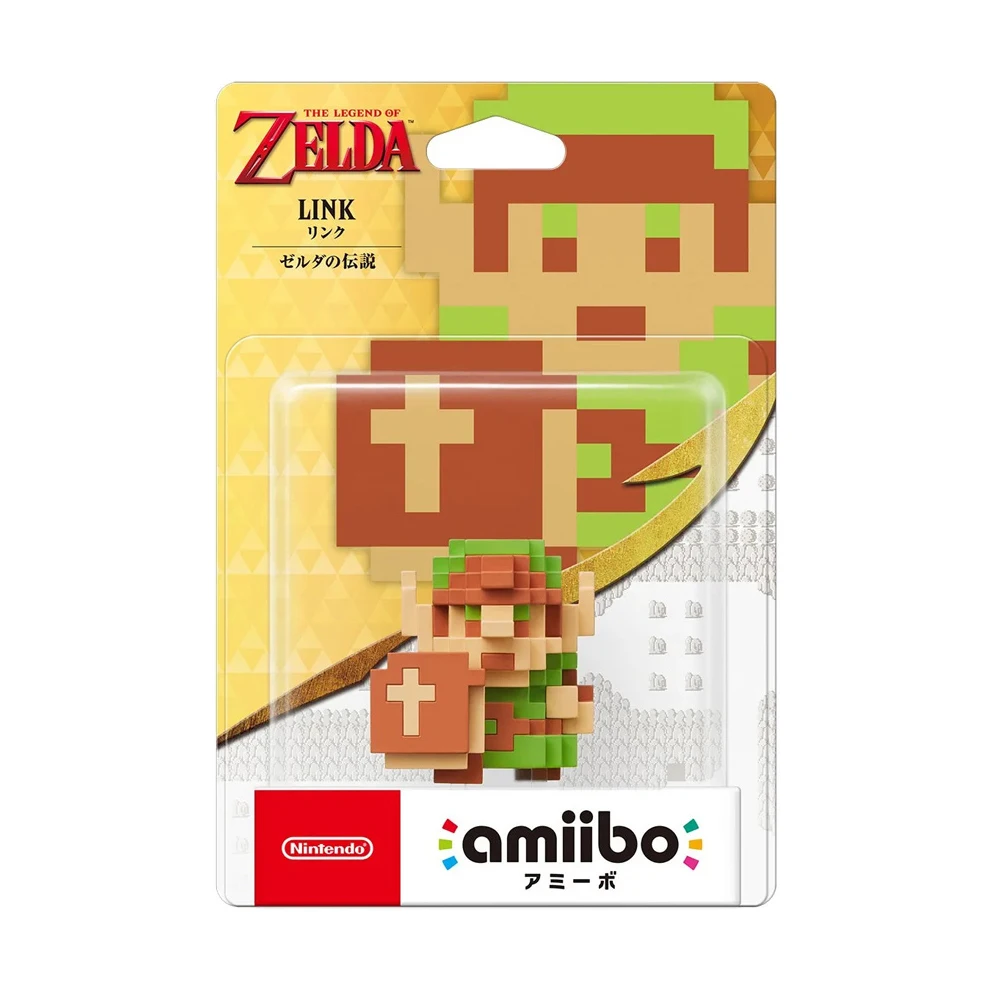 ARTSWIFT Amiibo-легенда о Зельде: 8-битная фигурка из серии 30-й годовщины, оригинальная Азиатская версия региона, Бесплатная Совершенно новая