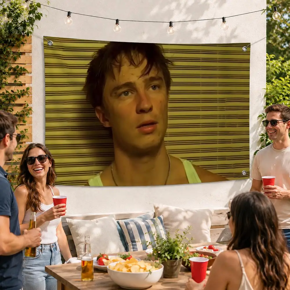 Actor Drew S-Starkey Flags Soft Durable Tapestry Skin-friendly Outdoor Party Home Living Room Bar Bedroom Decoration