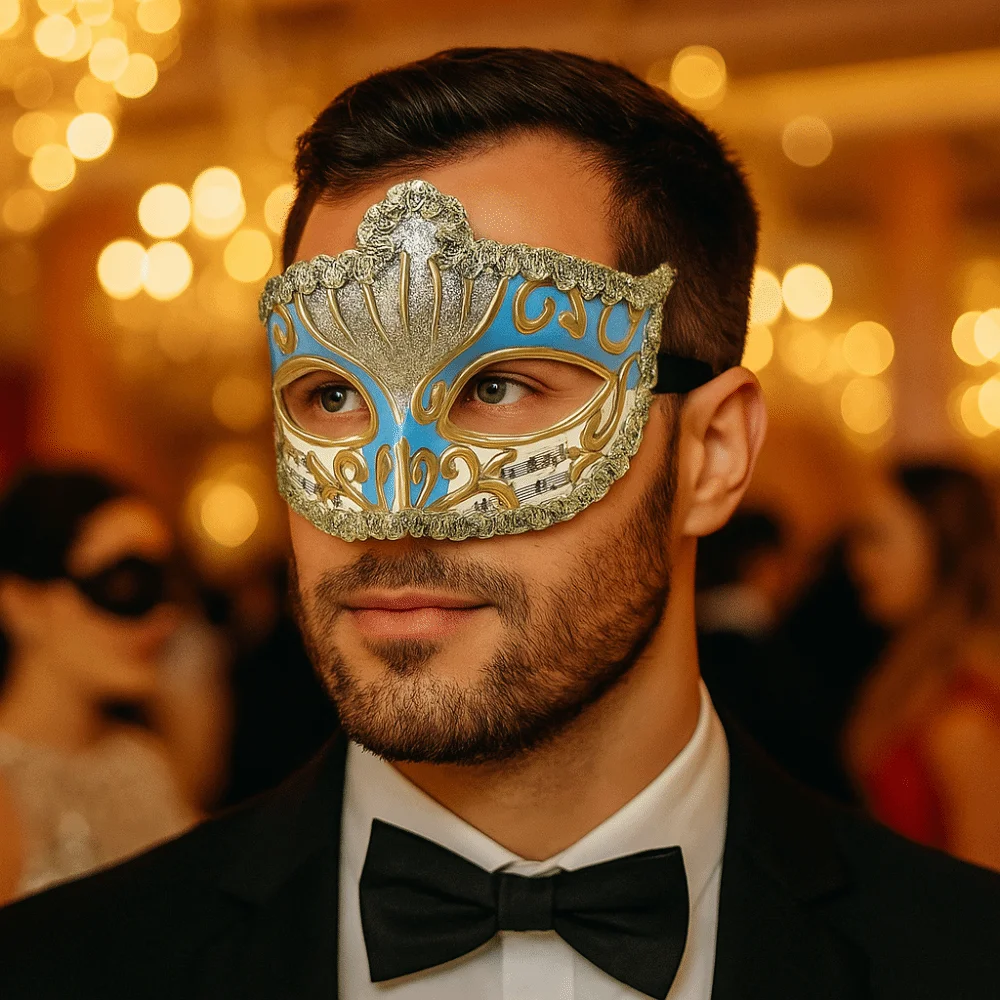 

Party Cosplay Props Halloween Masks Half Face Plastic Glitter Mask Masquerade Cosplay Carnival Costume Props Venice Mask Men