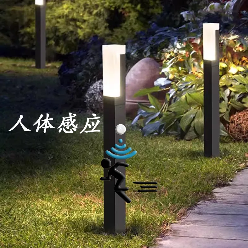 

30/40cm Outdoor LED Waterproof Lawn Light Park Courtyard Aisle Landscaping Lamp Villa Balcony Garden Floor-mounted Lawn Lamp Hot