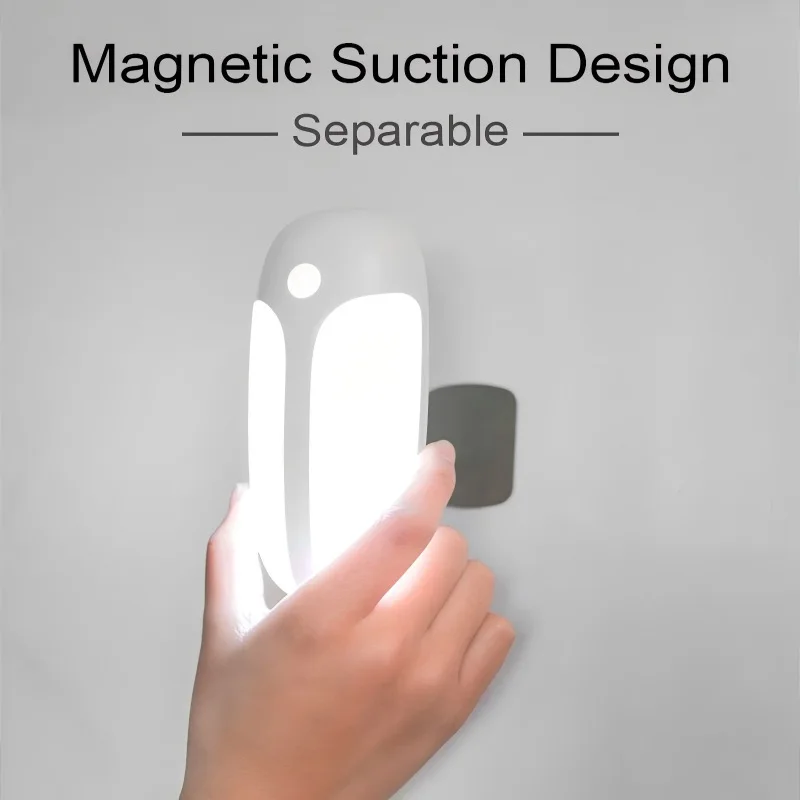

Dimmable Magnetic Wall Lamps Emergency Lamps Bedside Lamps Mood Lights Hallway Light Rechargeable Night Lights Bathroom Lighting