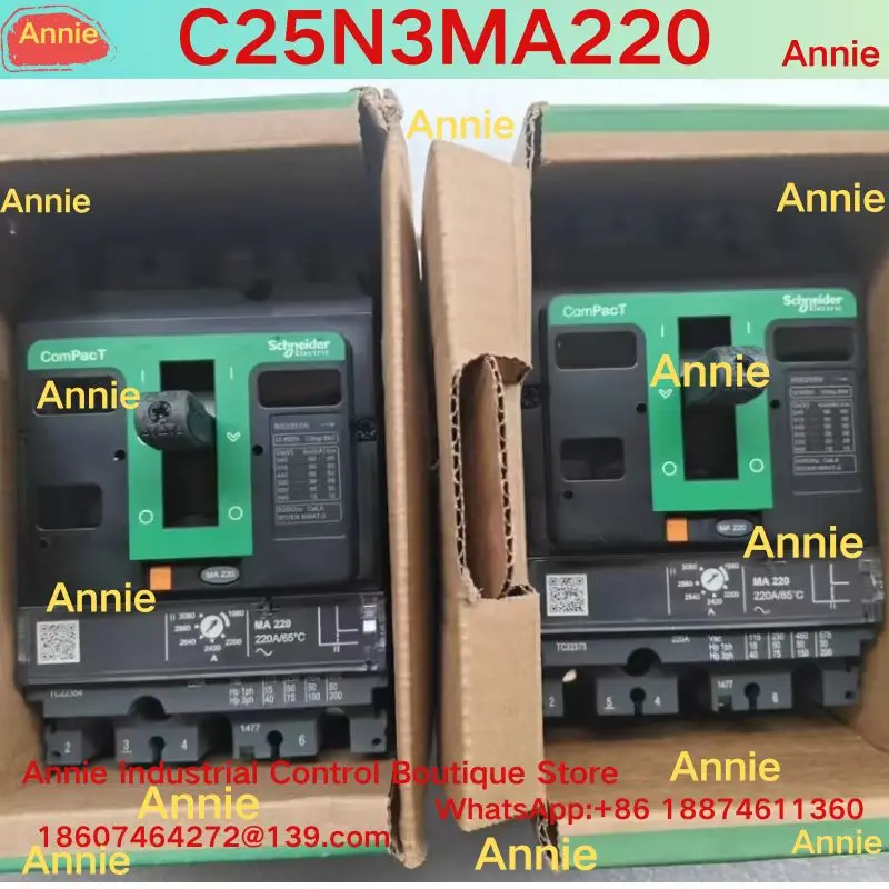 brand-new   C25N3MA220 3P200A molded case circuit breaker
