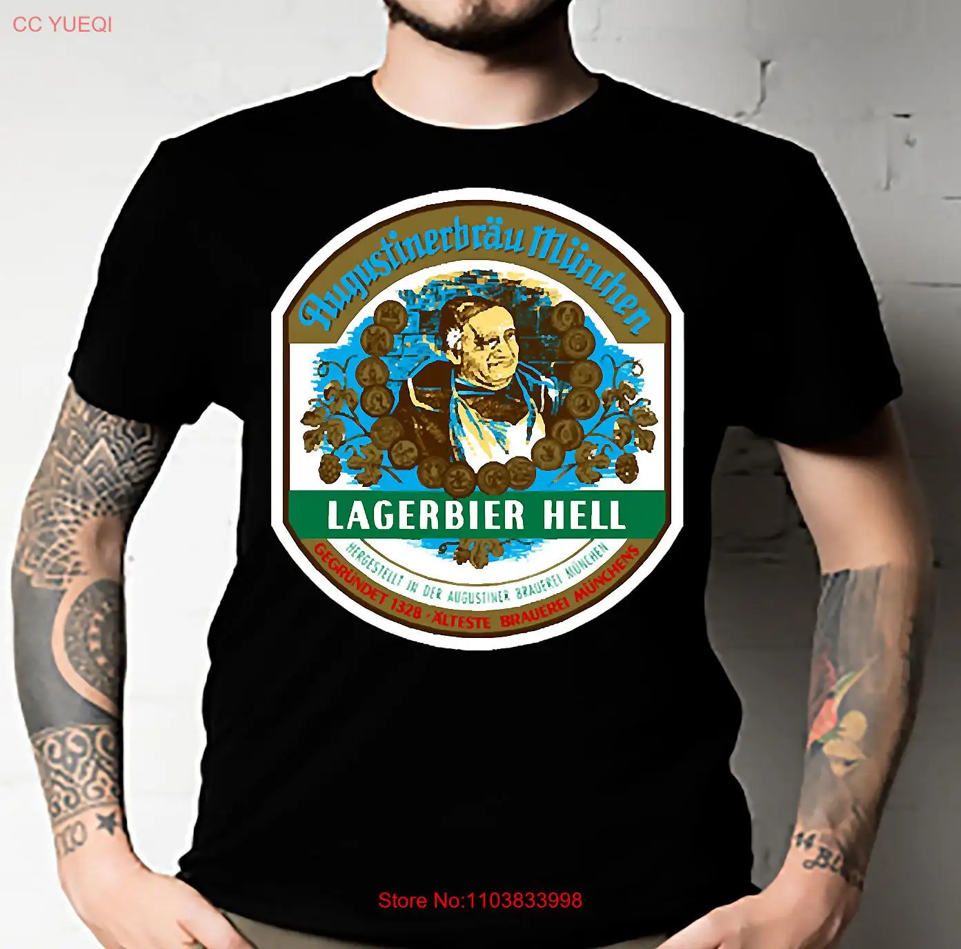 Augustiner hell beer Essential T-Shirt Unisex ALL SIZE