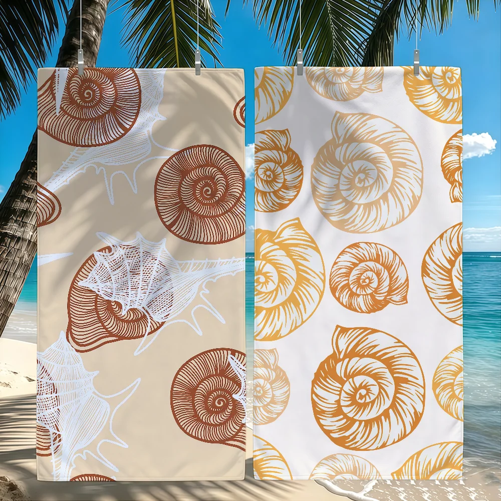 Shell Towel Bath Towel Travel Shower Quick-Drying Soft Same Style Men Women Sports