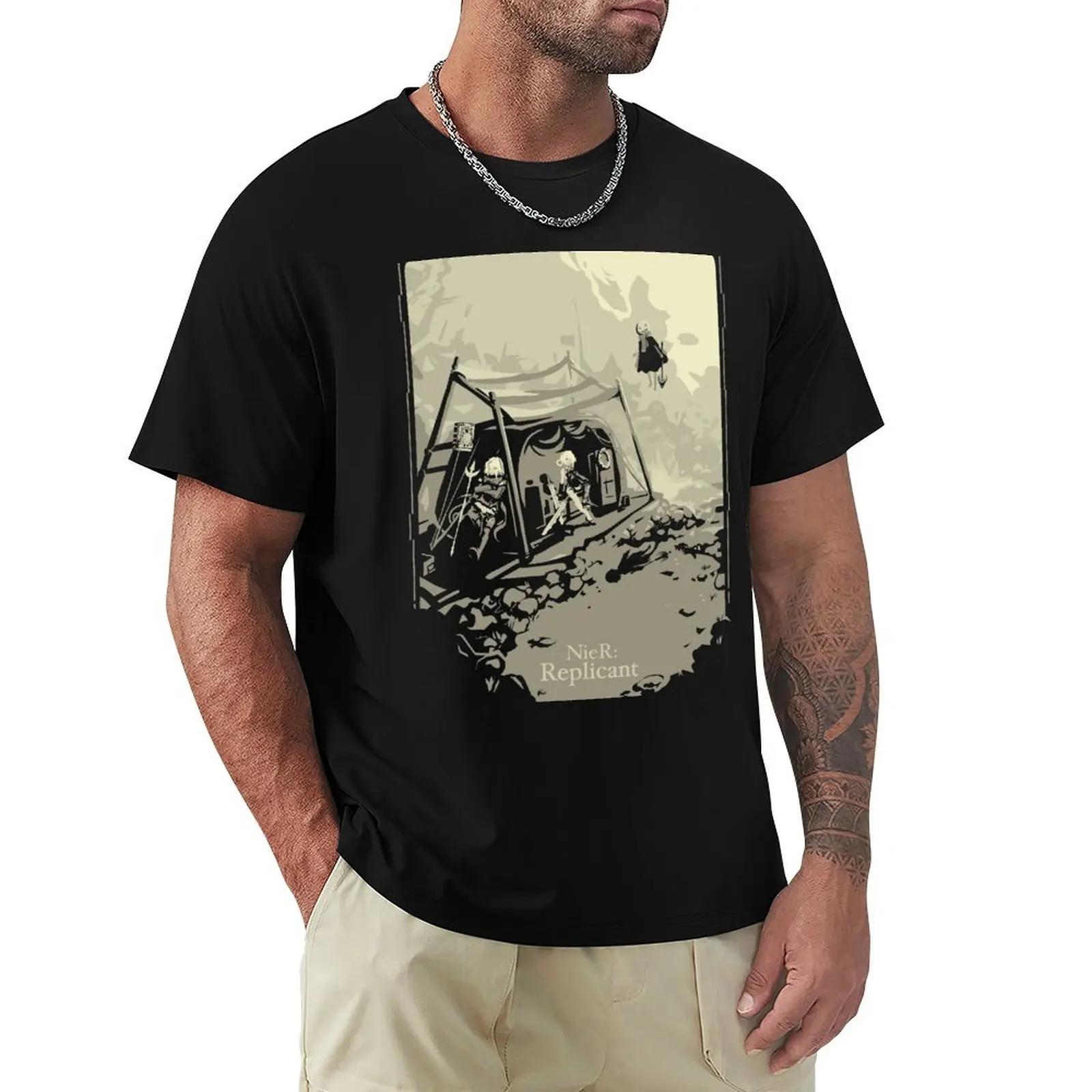 

Nier Replicant T-Shirt custom t shirt man clothes mens shirts graphic tee