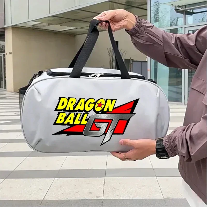 Dragon Ball Men Gym Bag Waterproof Fitness Bag Sport Man Outdoor Portable Tote Bags Large Capacity Travel Yoga Shoulder Bags