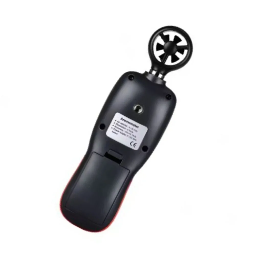 Wind Temperature Meter Handheld Anemometer Outdoor Weather Monitoring Real-time Readings 5 Measurement Accuracy