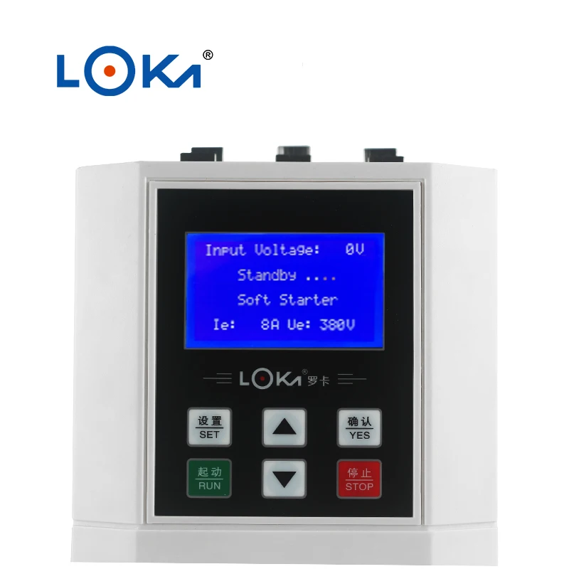 Démarreur progressif AC haute performance LCRV5-7.5A-T4, pompe à eau 7,5 kw, dérivation douce