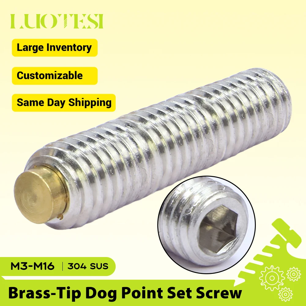 Hex Socket Brass-Ti…