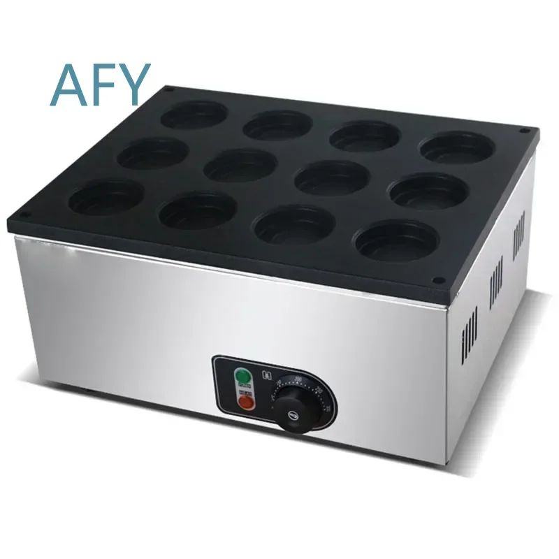 Red Bean Cake Machine for Home Appliances Commercial 12-Hole Wheel Cake Maker for Taiwan Style Wheel Cake Net Red Snack Scone