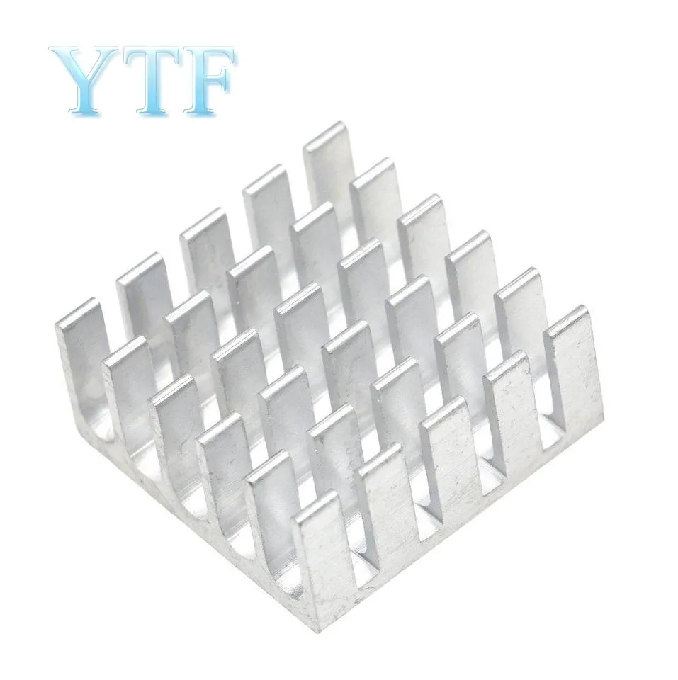 

5PCS Heatsink Radiator Cooler Radiator 22x22x10MM High Quality Silver Slot Heat Sink