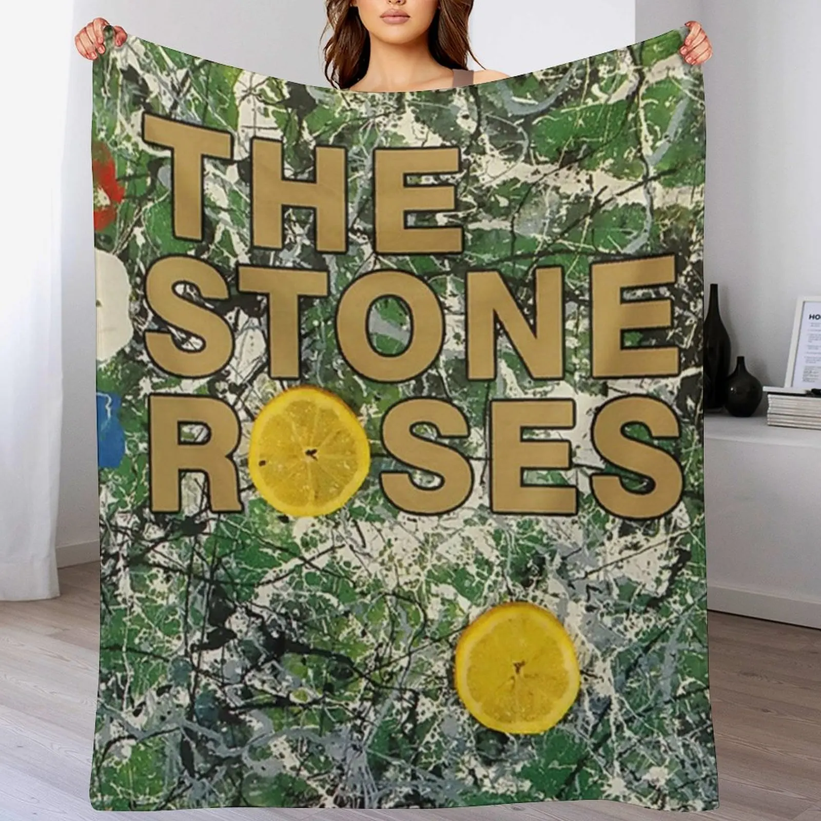 The Stone Roses Throw Blanket Sofa Throw Luxury Throw Blankets