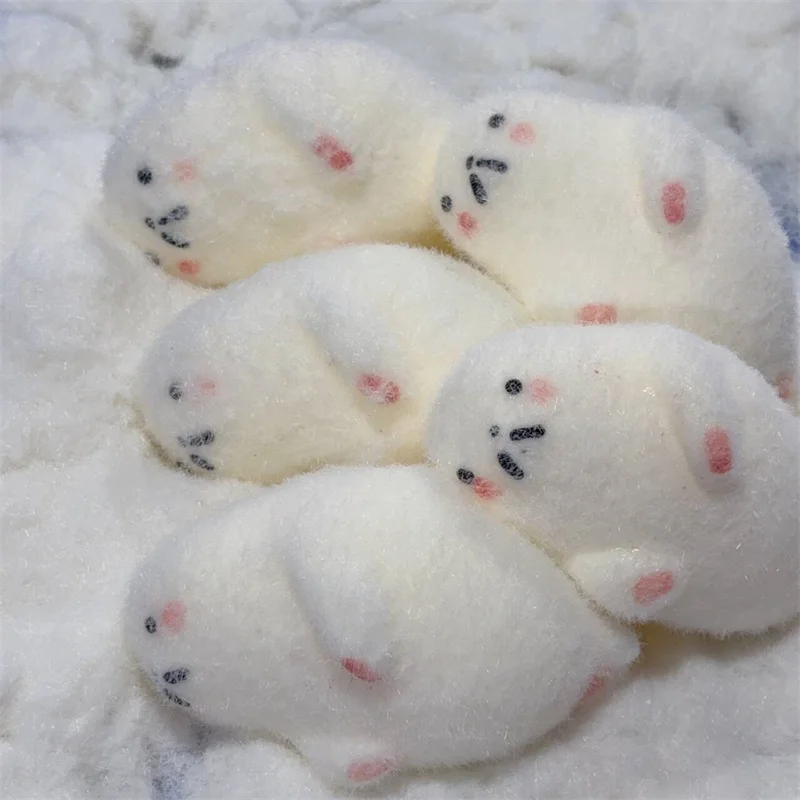 Cute Seal Squeeze Stress Relief Toy Soft Mochi Toy Cartoon Slow Rebound Decompression Fidget Toys For Kids Gifts