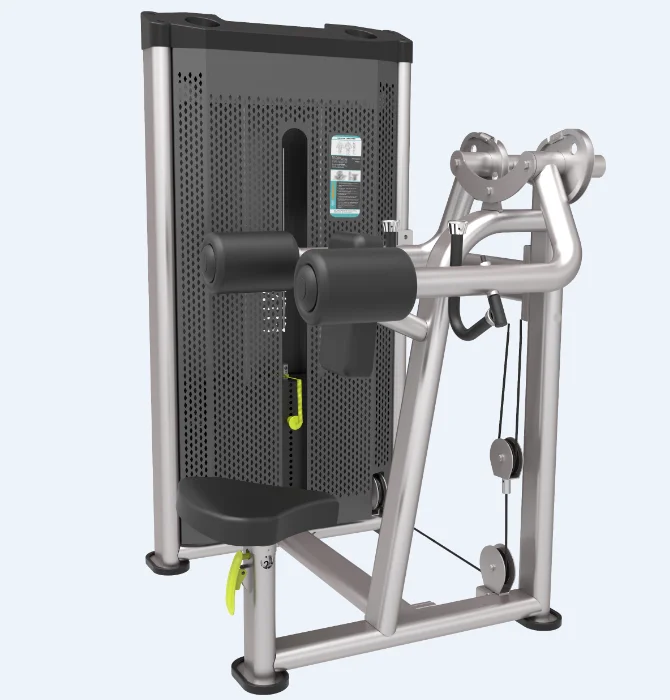 Commercial Lateral Raise Machine For Arms Strength Training Adjustable Safety Design Steel Back Gym Equipment