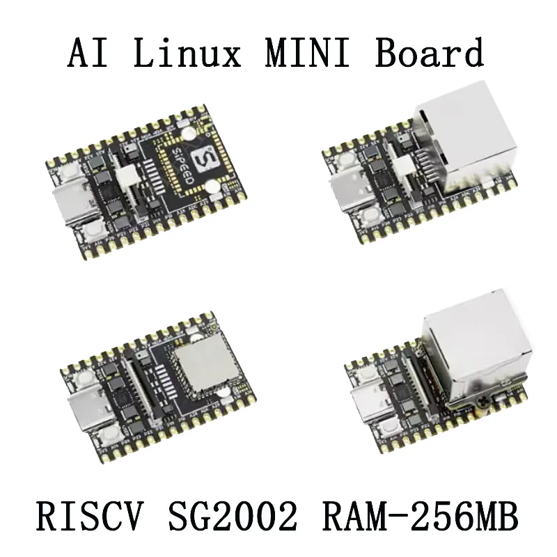 

LicheeRV Nano Super-Mini SG2002 Sipeed WIFI6 Ethernet AI Vision RISCV