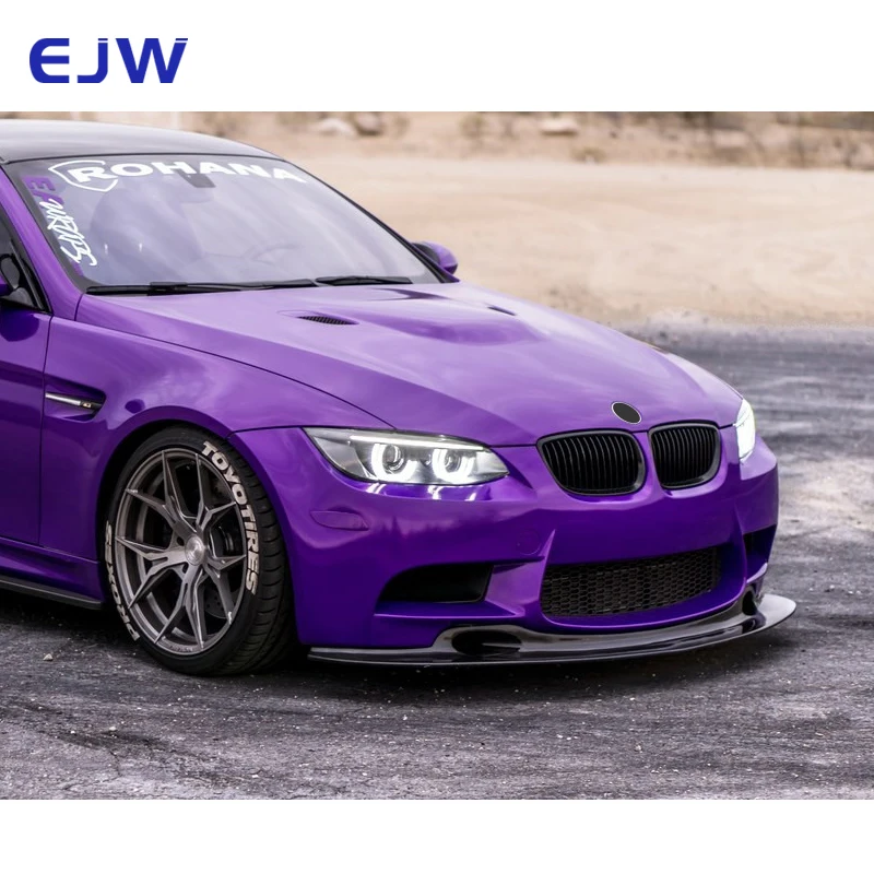 

For 2009-2013 BMW E92 M3 Carbon Fiber Front Lip Special Carbon Fiber Front Bumper Lip Lower Spoiler Decoration