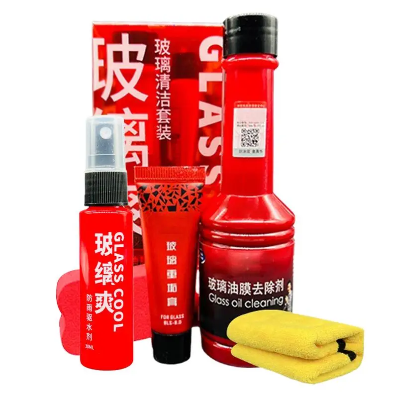 

Oil Film Remover For Car Window Gentle Automotive Glass Cleaner Automotive Oil Film Cleaner Fast Acting Glass Oil Film Cleaner