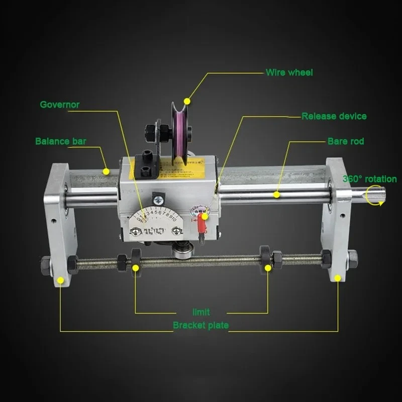 GP15 RG3-15-2MCRFX Automatic Wire Arranger 0-11mm Pitch, 15kg Max Driving Force Full Set Winding Machine