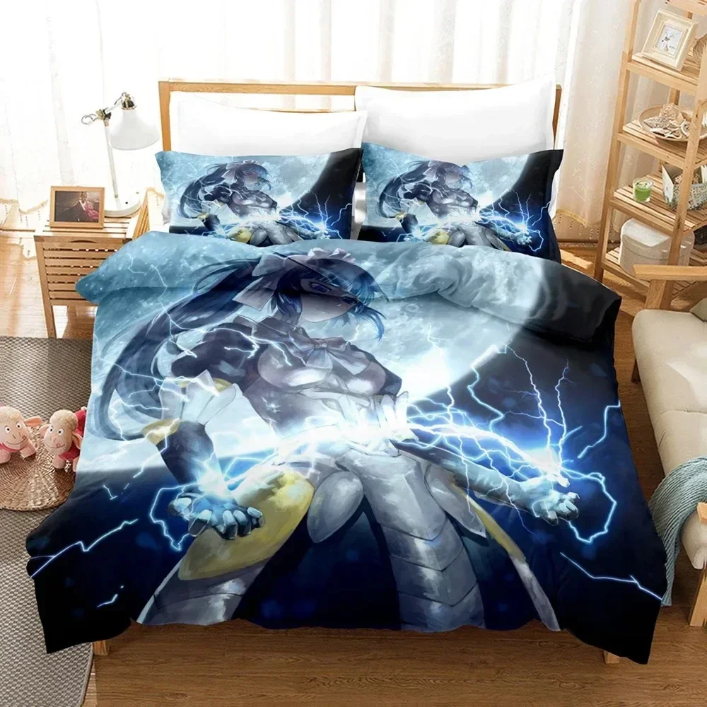 

Fashion 3D The OVERLORD Printed Bed Set Duvet Cover Pillowcase Bedding Set Bed Linen Sheet Quilt Cover Full Queen King Size