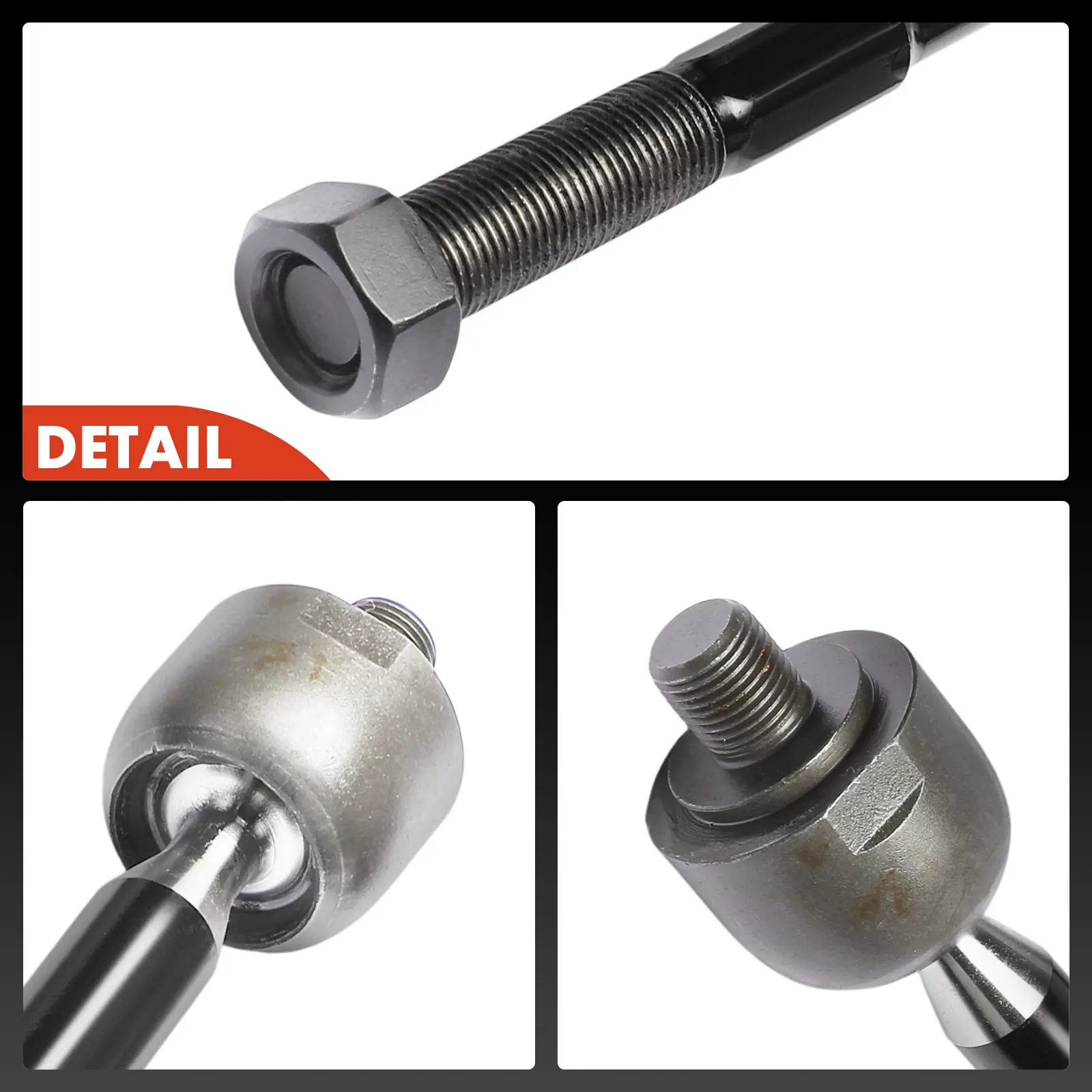 A-Premium 2x Front Inner Tie Rod End for Hyundai Sonata 2019-2024 Kia K5 2021-2023