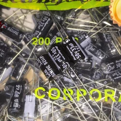 50PCS 33UF 50V electrolytic capacitor 50V 33UF 6X11 high-frequency low resistance