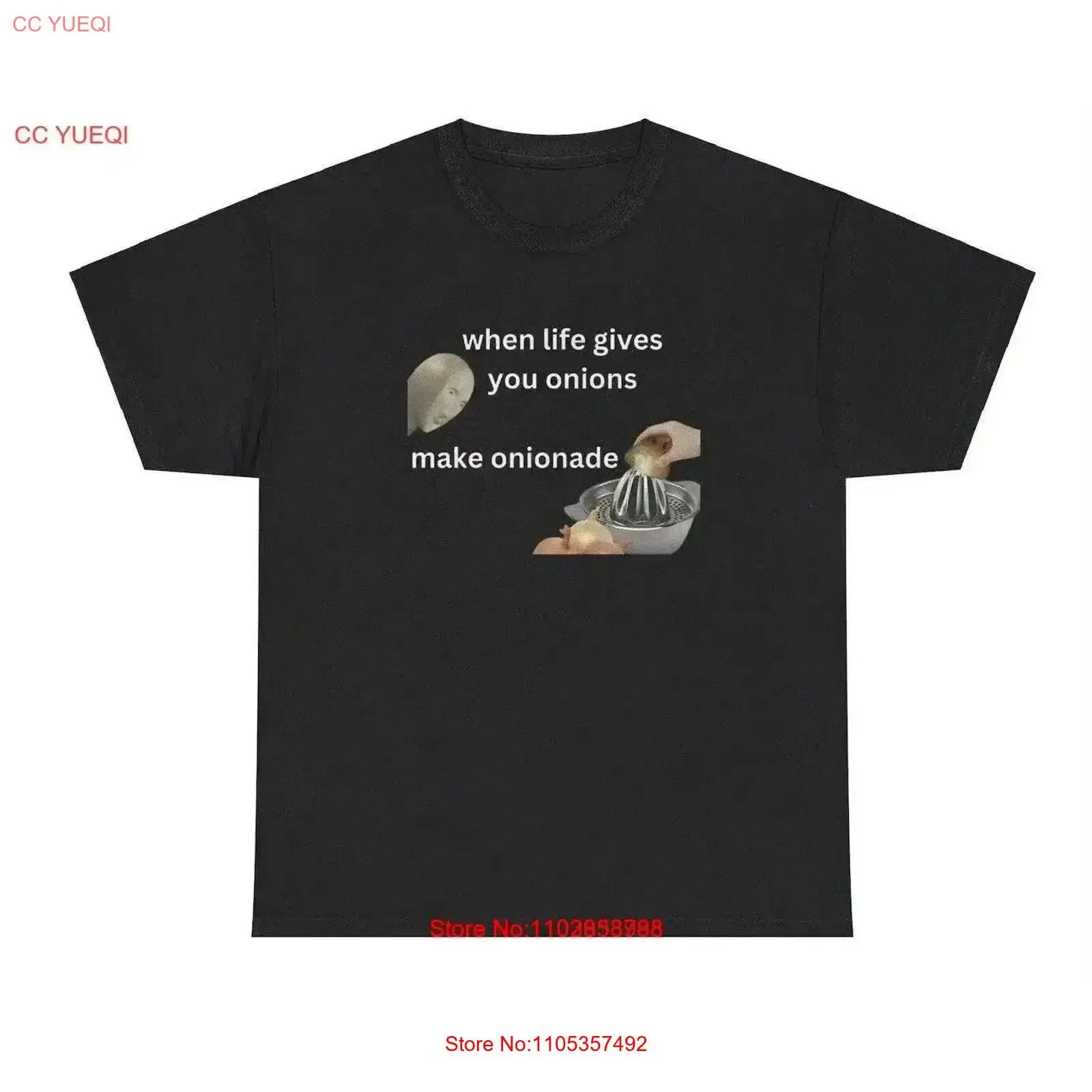 When Life Gives You Onions Make Onionade T Shirt Funny Lemons Parody Cringe vintage Washed designer clothes Casual streetwear