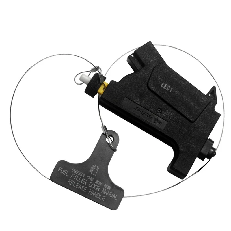 81590-2W000 Fuel Gas Door Lock Release Actuator Handle Opener for Hyundai Santa Fe 2.0L 2.4L 2013-2018