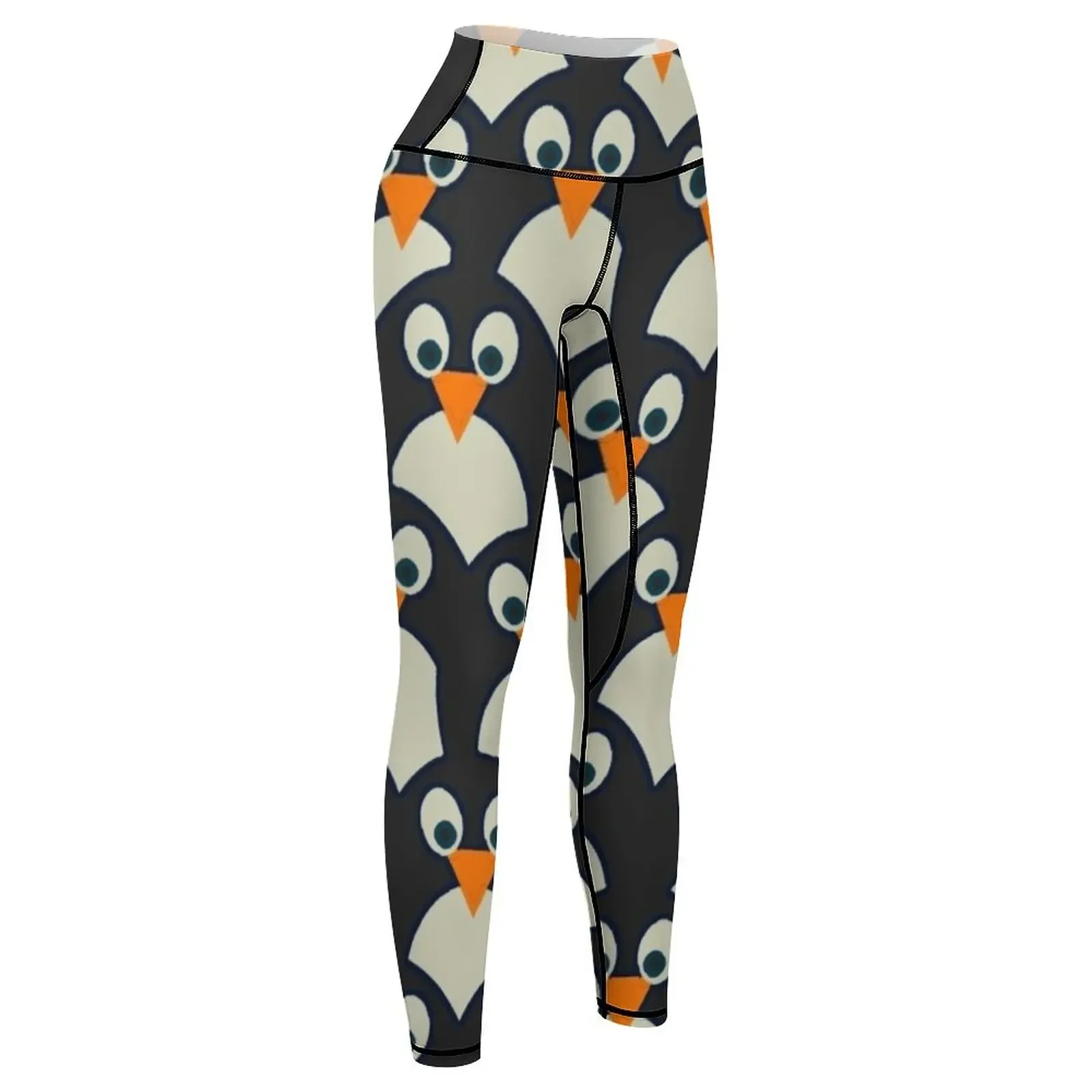 Penguin Pile-Up Leggings سراويل رياضية للنساء ملابس رياضية نشطة لصالة الألعاب الرياضية النسائية