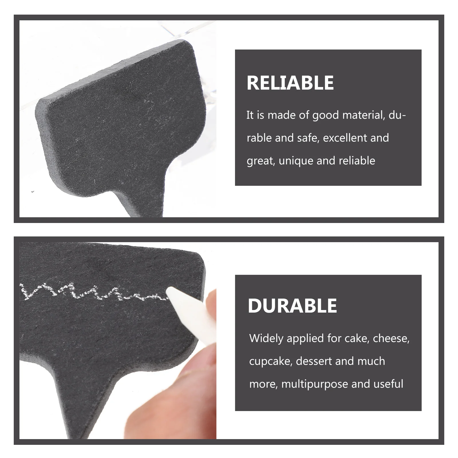 

1Set Cheese Markers Cake Label Set Creative Dessert Inserts Portable Cupcake Toppers for Cheese Boards Dessert Toppers