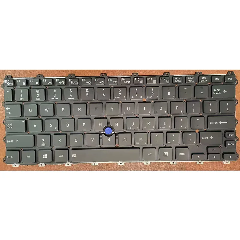 Laptop Keyboard English US Black With Backlit For Toshiba Dynabook Portege X40-J 20A7B New